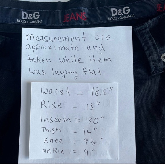 Dolece and Gabbana black jeans - Picture 13 of 13